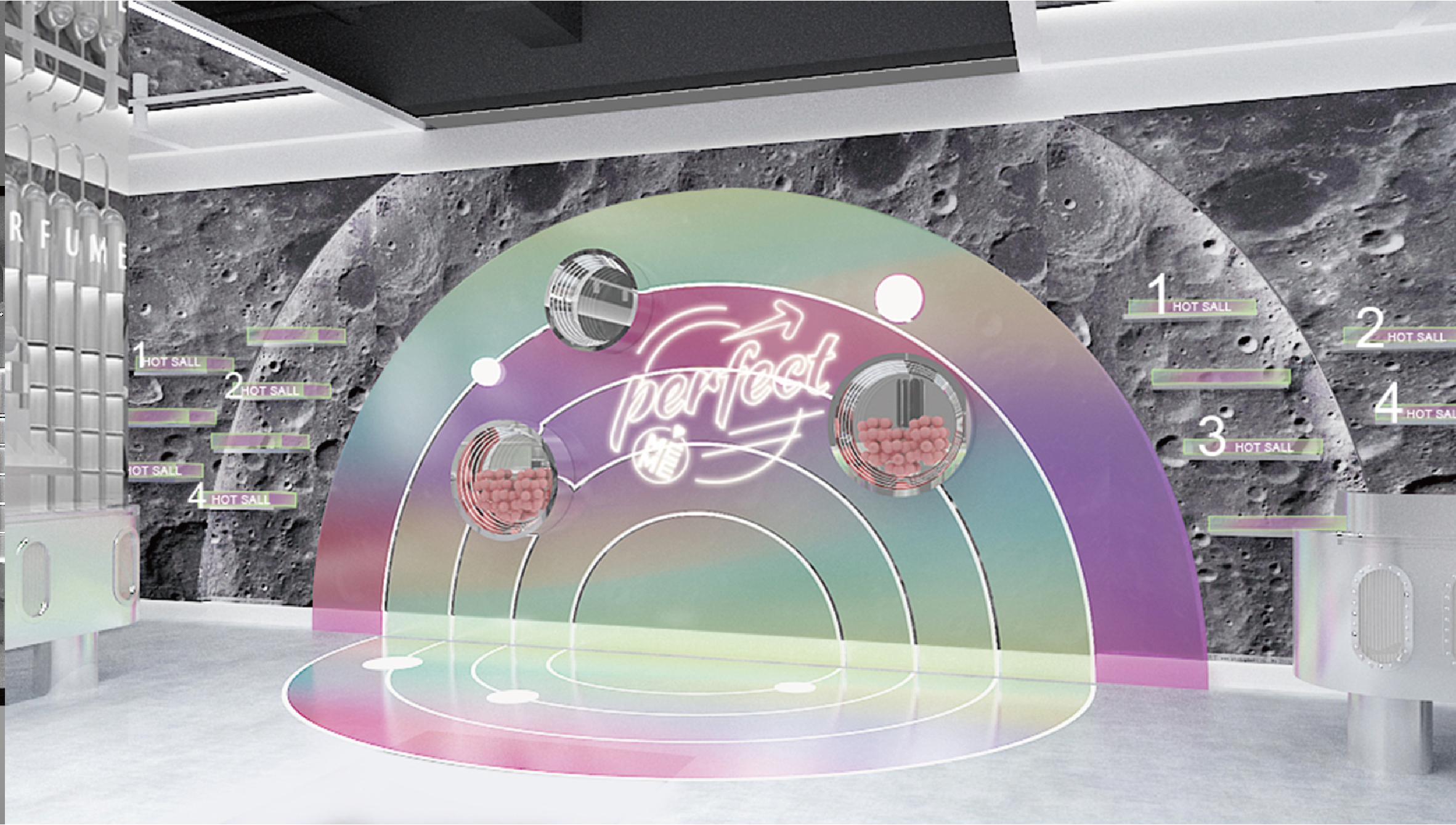 《粉港》美妆品牌空间设计品牌设计-27