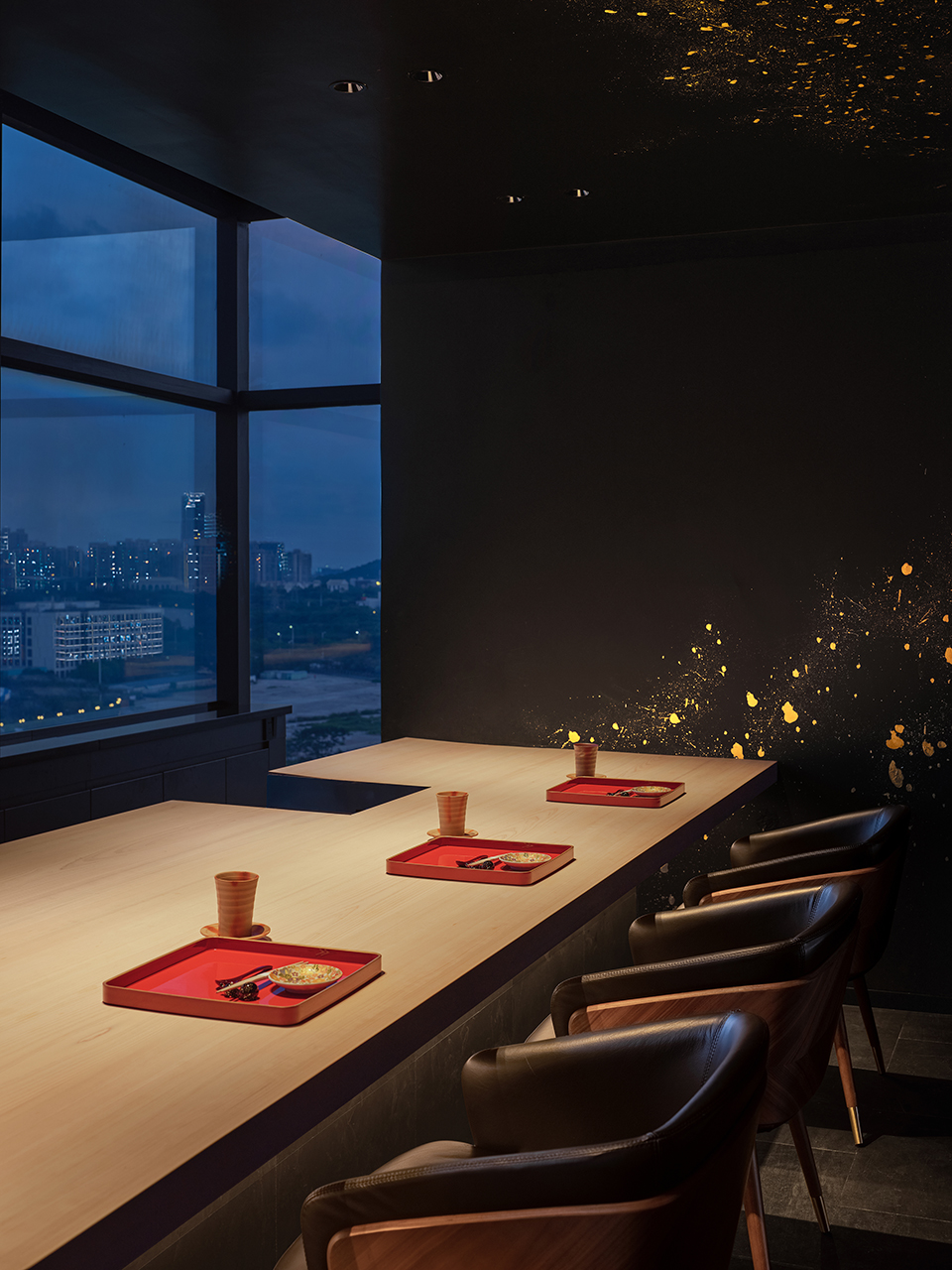 CLOUD ECHO 寿司酒廊丨中国佛山丨堤由匡建筑设计工作室,北京鸣意品牌设计有限公司-42