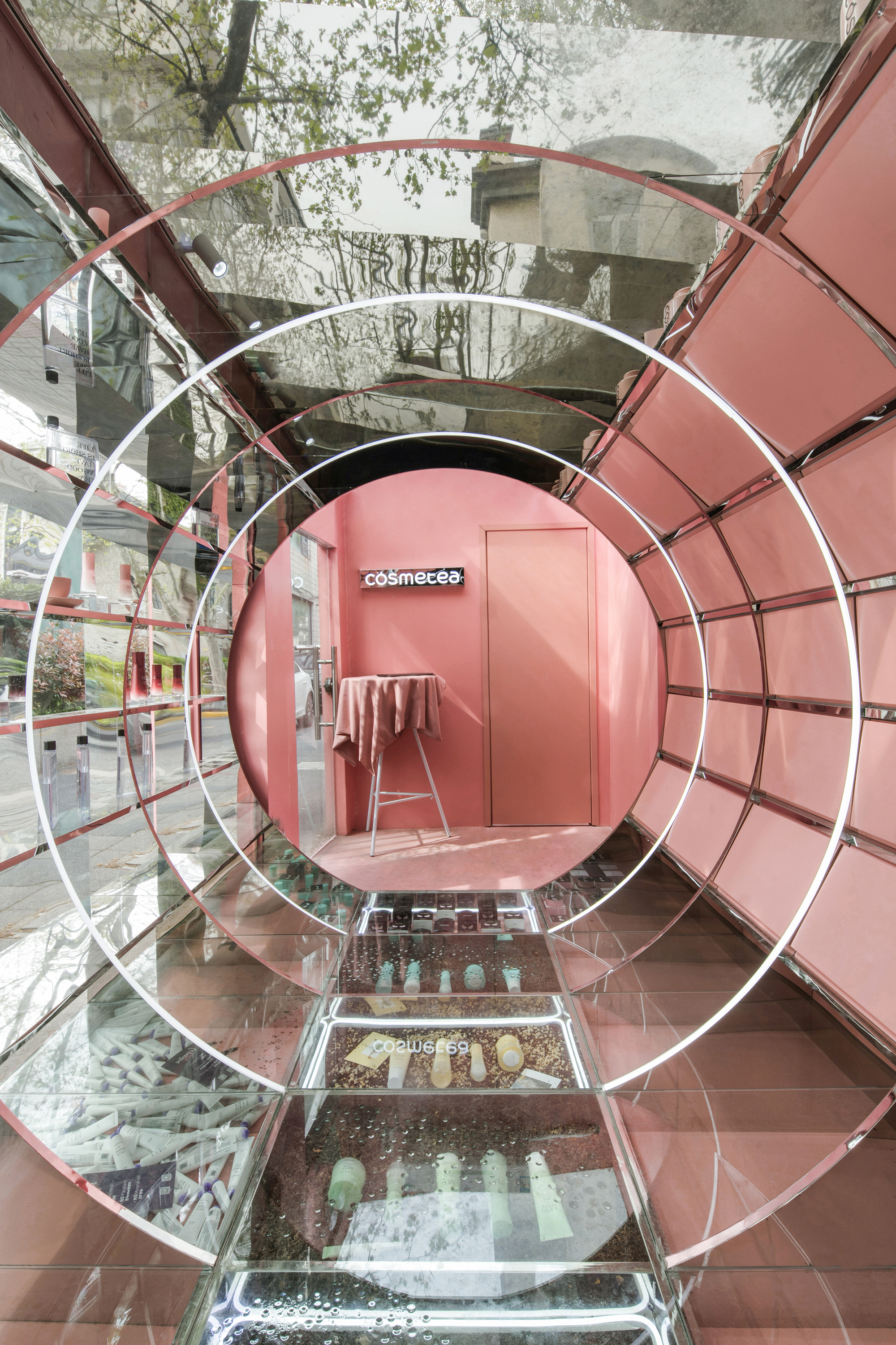 中国上海 Cosmetea Popup 商店丨Nax Architects-24