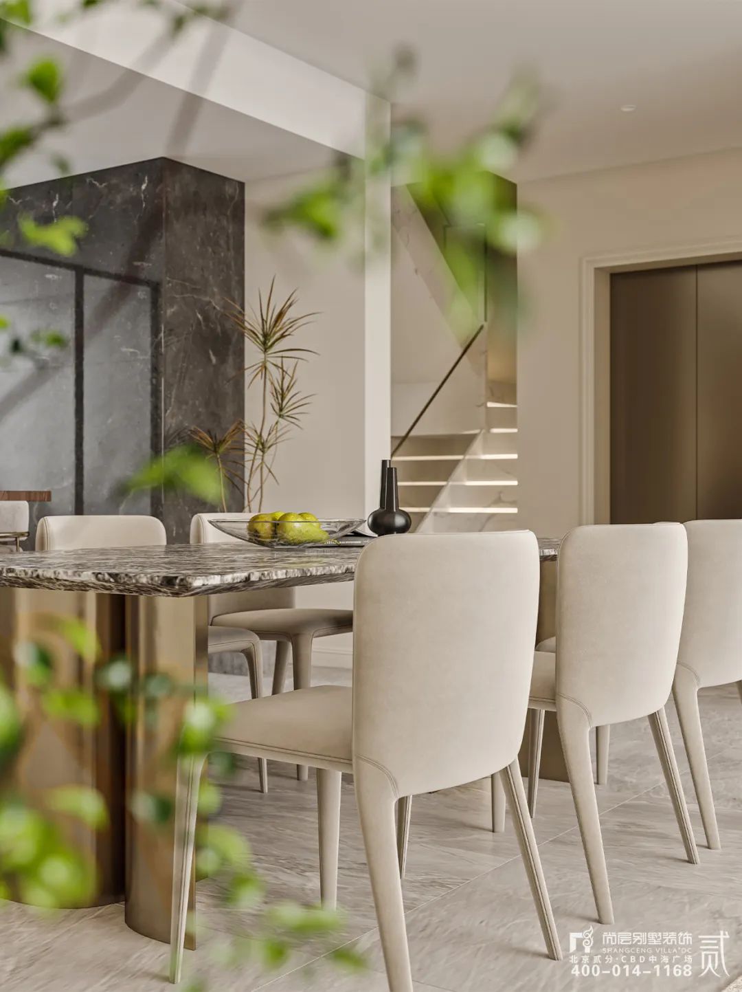 全案整装 | 460㎡现代法式，隔绝外界嘈杂，尽享松弛生活，浪漫人生！-40