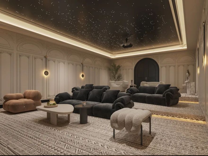 P.W.璞物设计丨多伦多1300㎡独栋别墅,雕花琢韵墅写人生-119