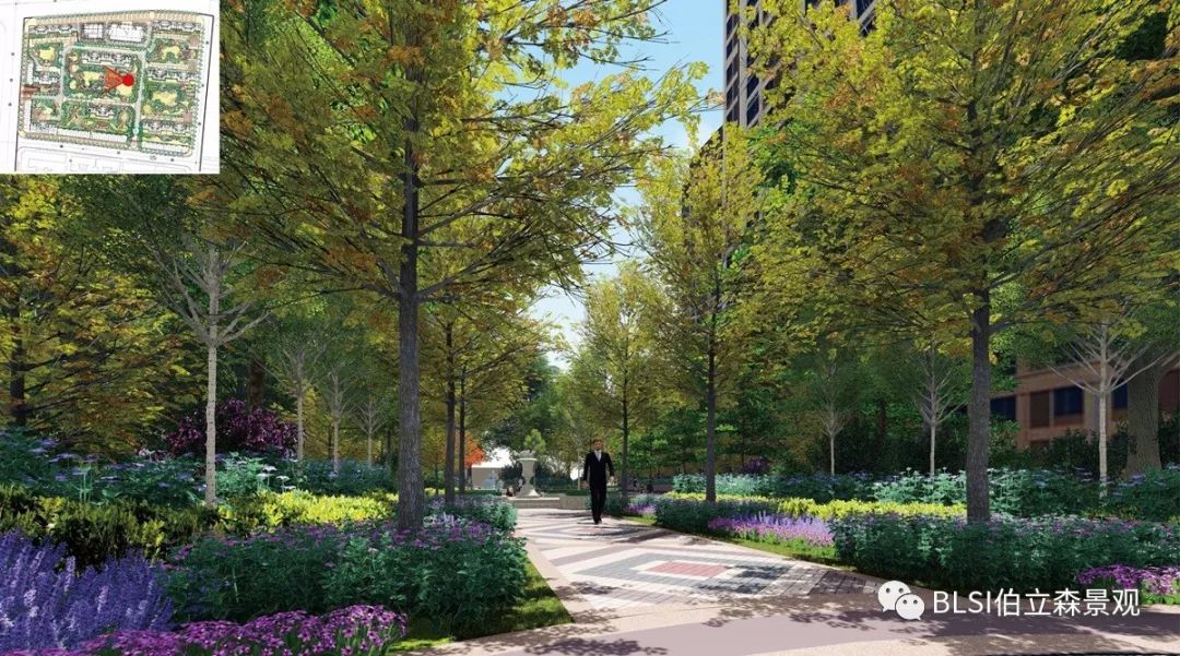 济南中海御山首府 | 法式新艺术风格公园式住宅景观设计-46