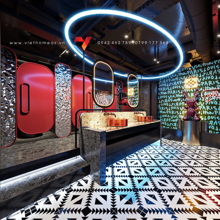 Vũ Trường 酒吧俱乐部设计丨越南河内丨VietHome-17