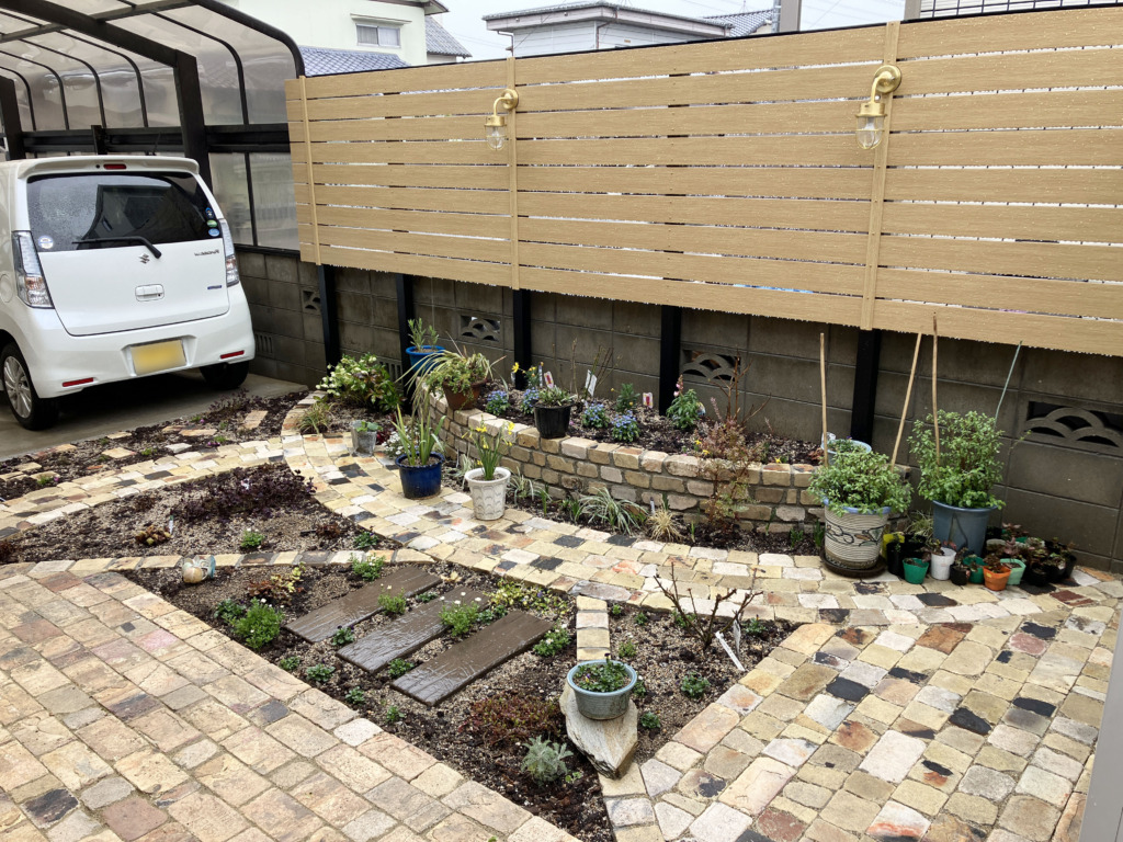M様邸洋风庭院改造-58