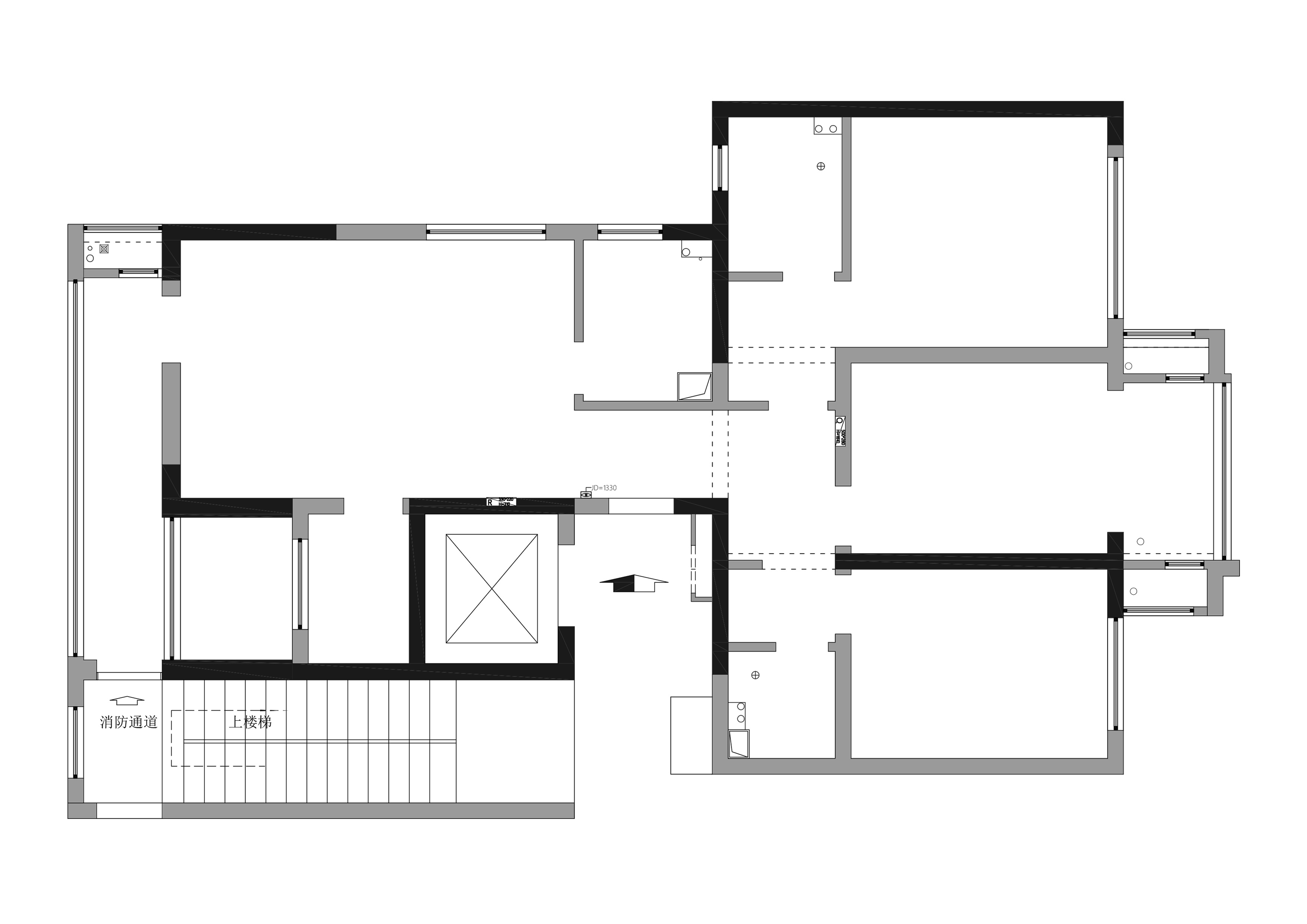 留白屿下空间建筑｜汀园｜一个充满禅意、书香气息的家该如何设计-26