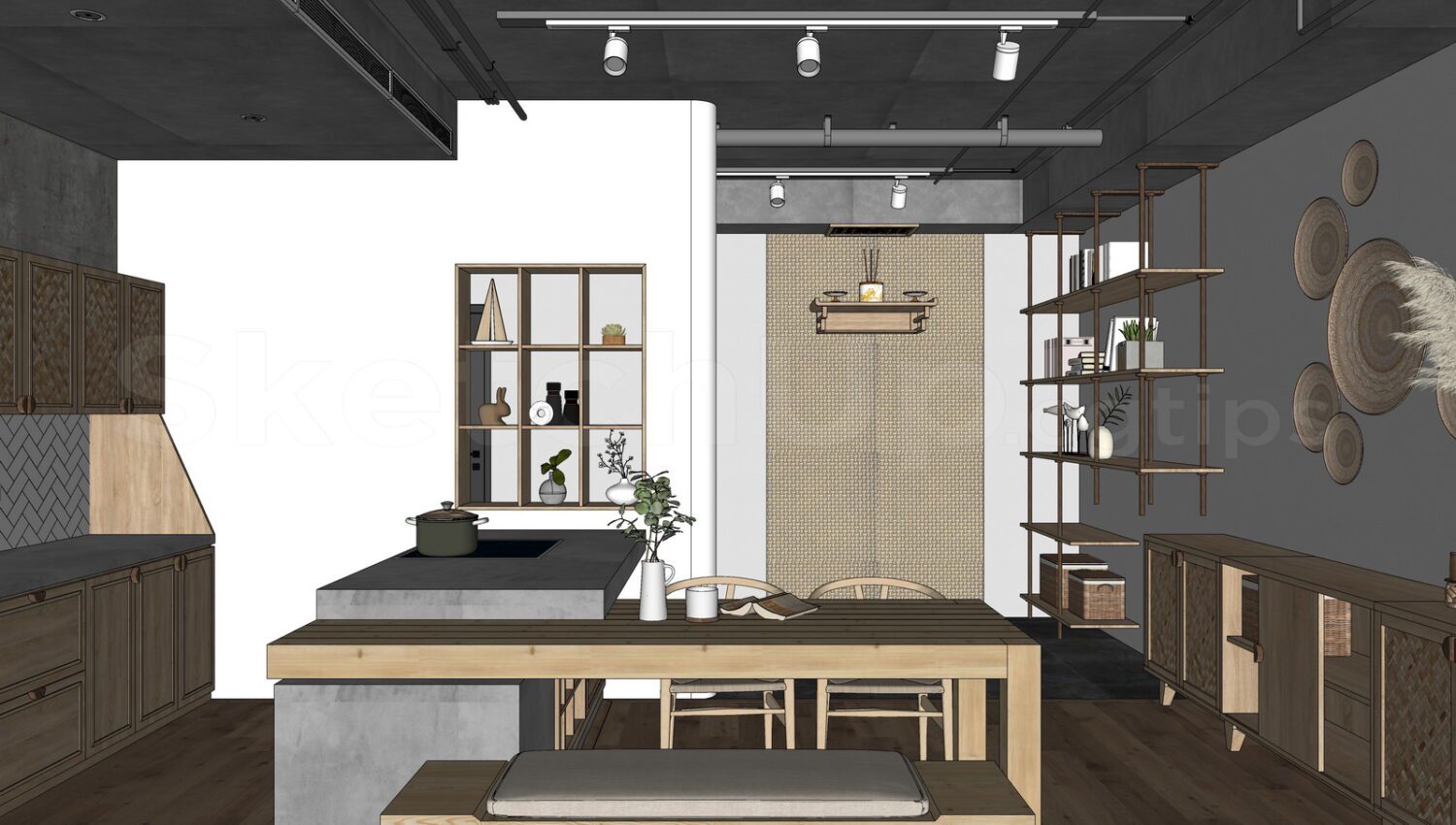 Sketchup公寓模型丨Compa Academy-5
