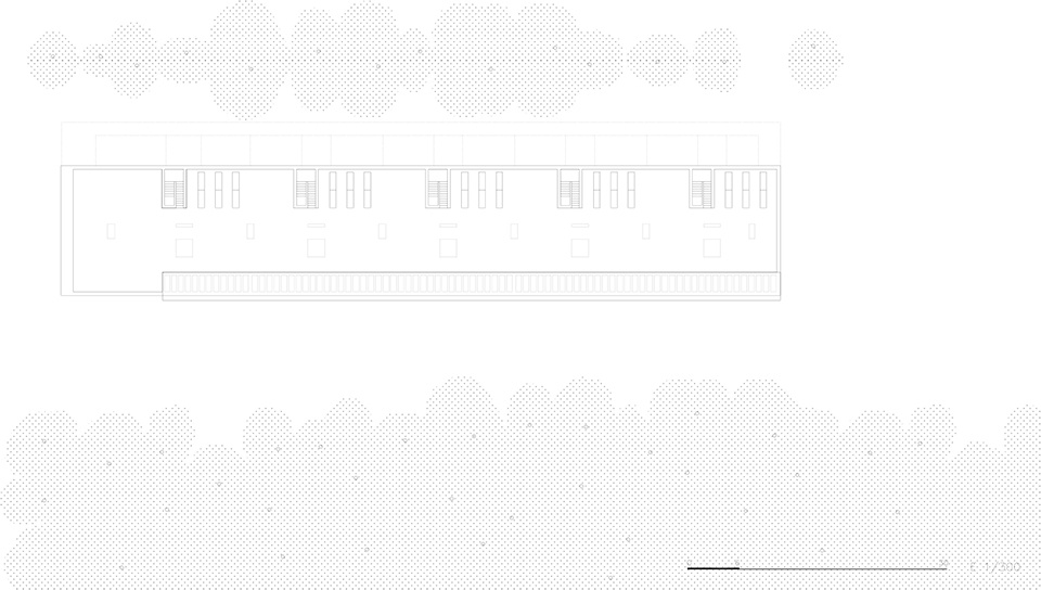 巴塞罗那社会住房设计，通透空间与裸露砖墙的完美结合-37