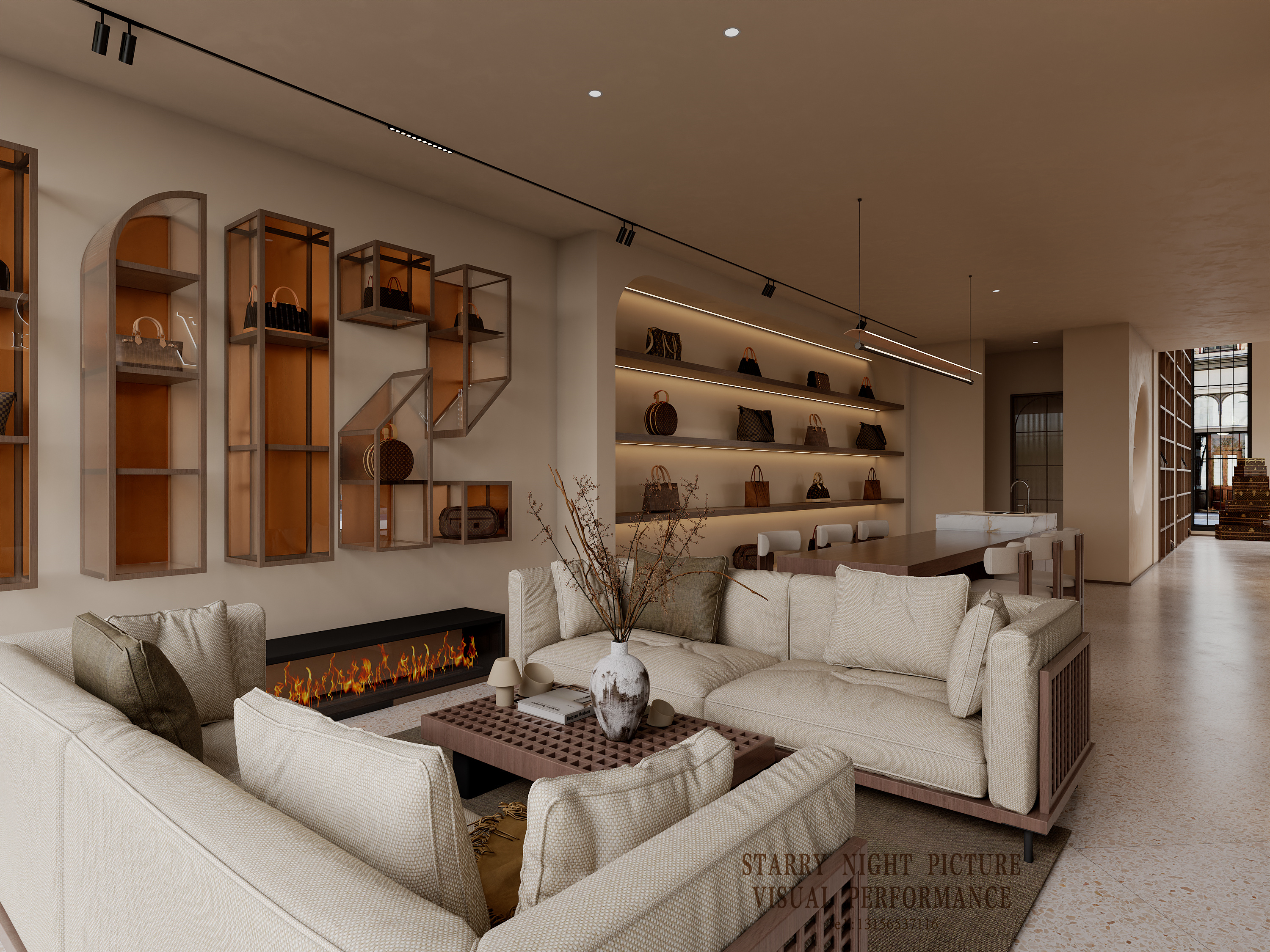 星夜设计--中古风奢侈品二手店-7