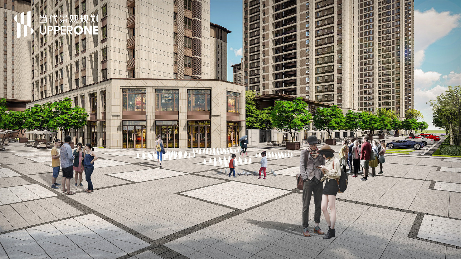 安联·九都漫城【邯郸】景观设计丨中国邯郸丨当代景观规划-3