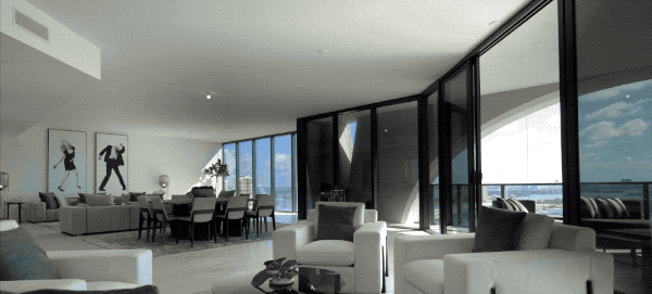 贝克汉姆 1.7 亿豪宅揭秘，迈阿密 One Thousand Museum 顶层公寓-106