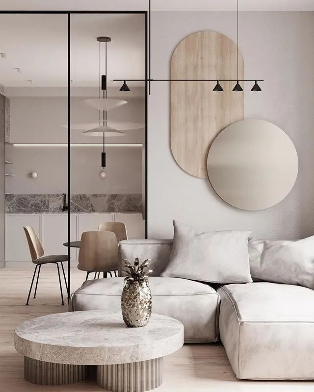 72㎡极简公寓，现代优雅与实用并重-0