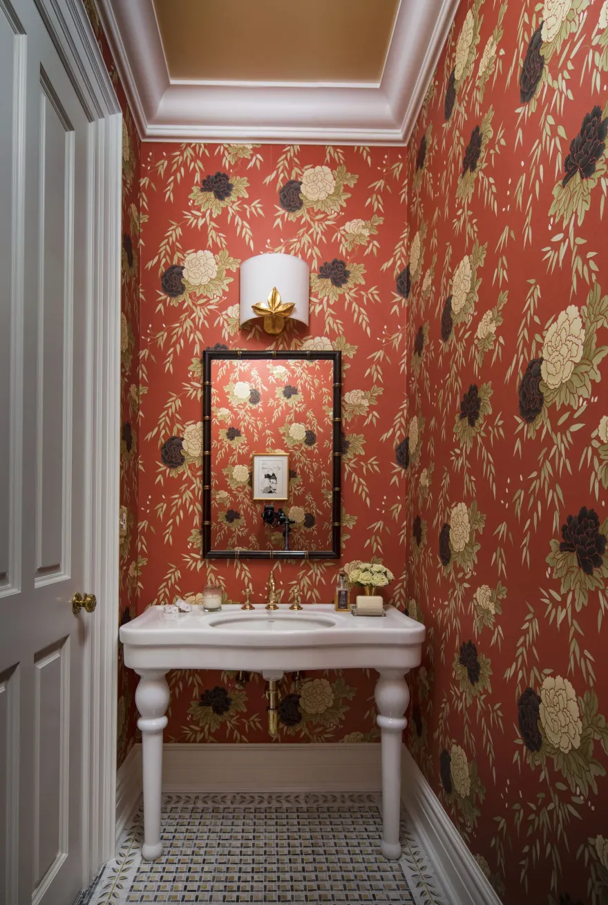 格林威治乔治王时代风格建筑(注:Greenwich是格林威治;Georgian常见指乔治王时代风格的建筑、艺术风格等,这里结合通常搭配逻辑,较合理推测为格林威治的乔治王时代风格建筑,但因缺乏更多语境,该翻译供参考) 丨Kathleen Walsh Interiors(KWI)-24