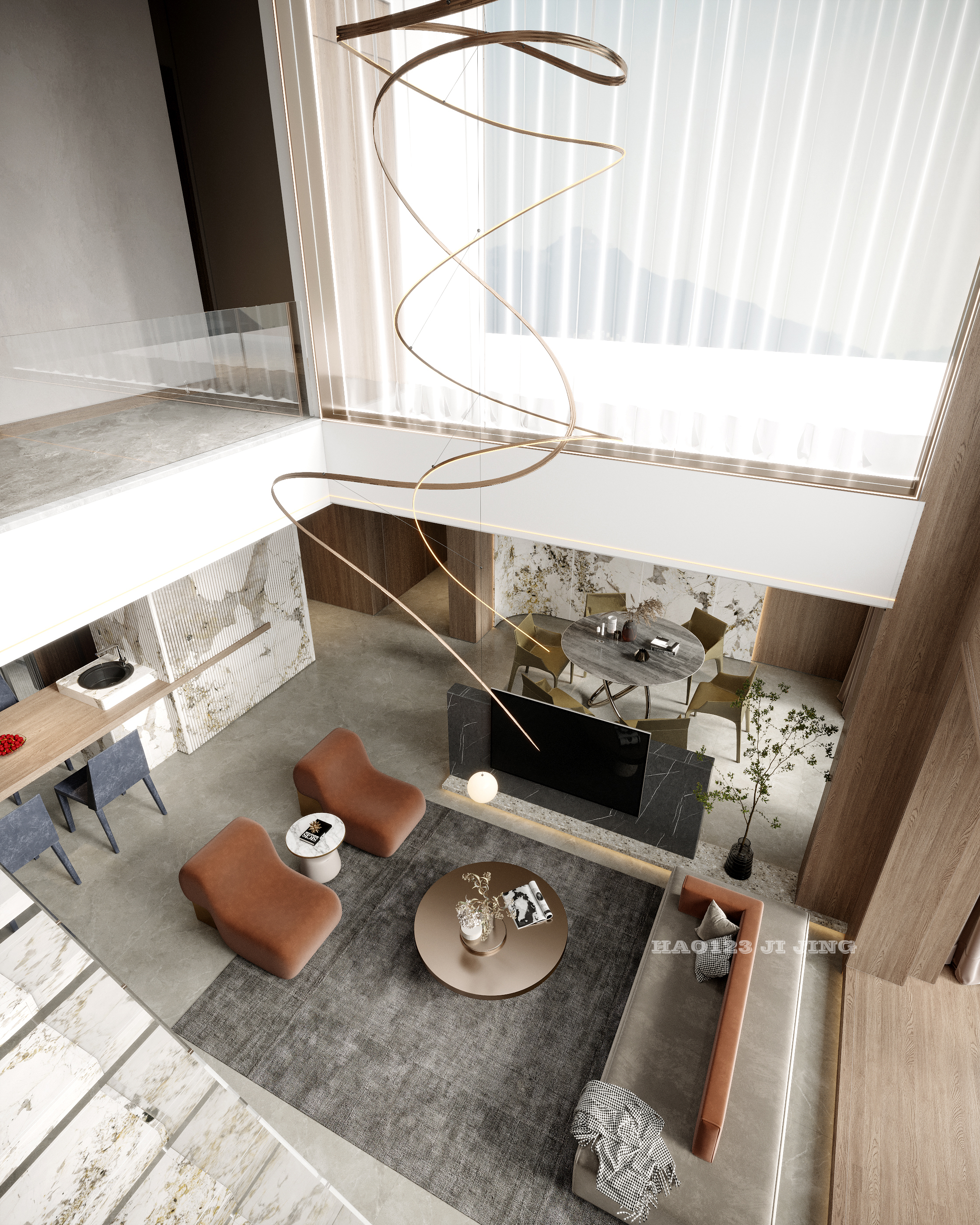 襄粱小院复试空间设计丨hao123 集锦-14