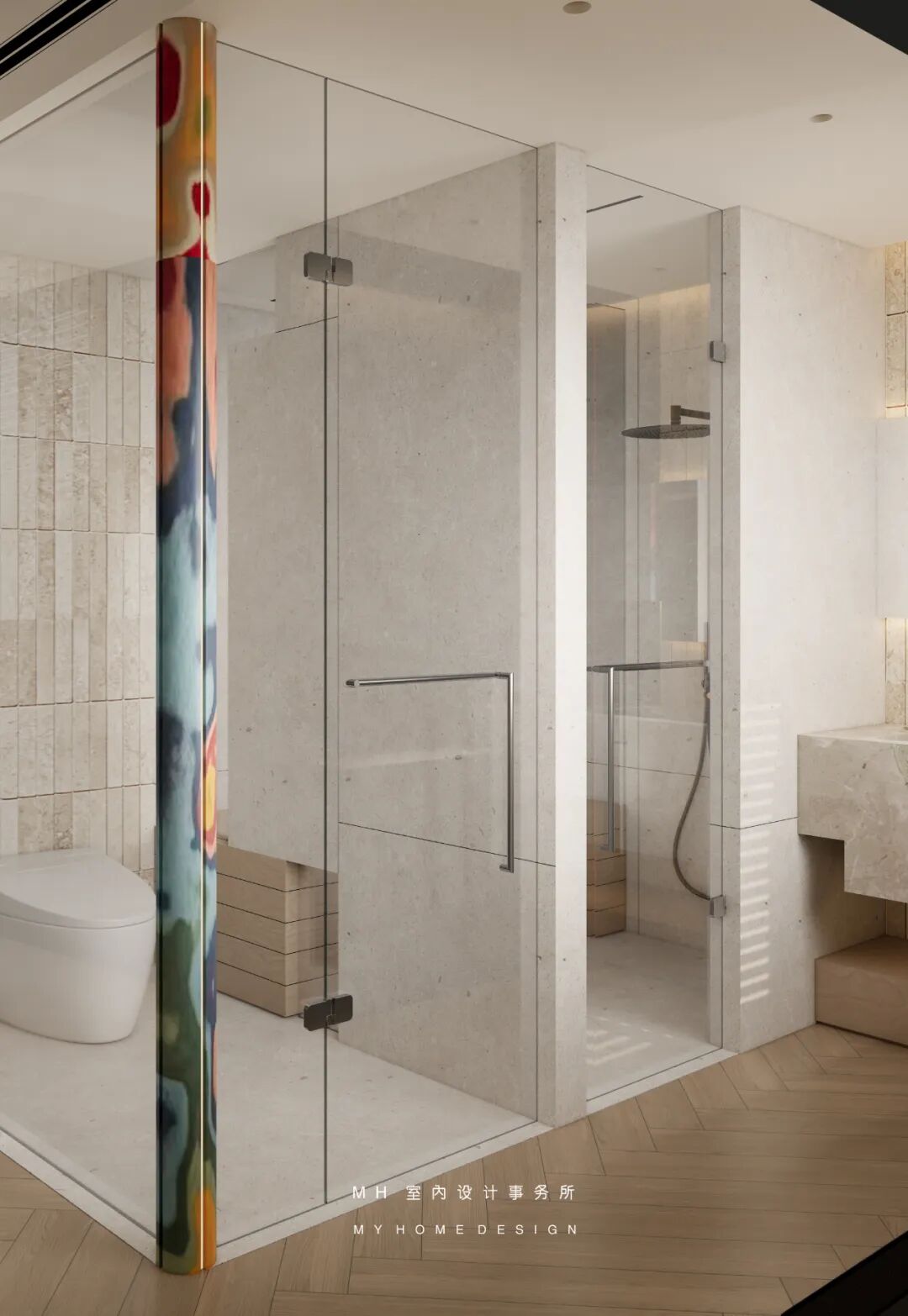 【首发】MH设计新作：自由·归属▏当代豪宅的极简艺术，让生活更有腔调-142