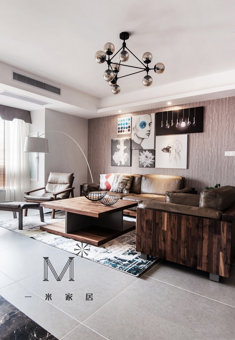 134㎡现代简约纯粹空间-4