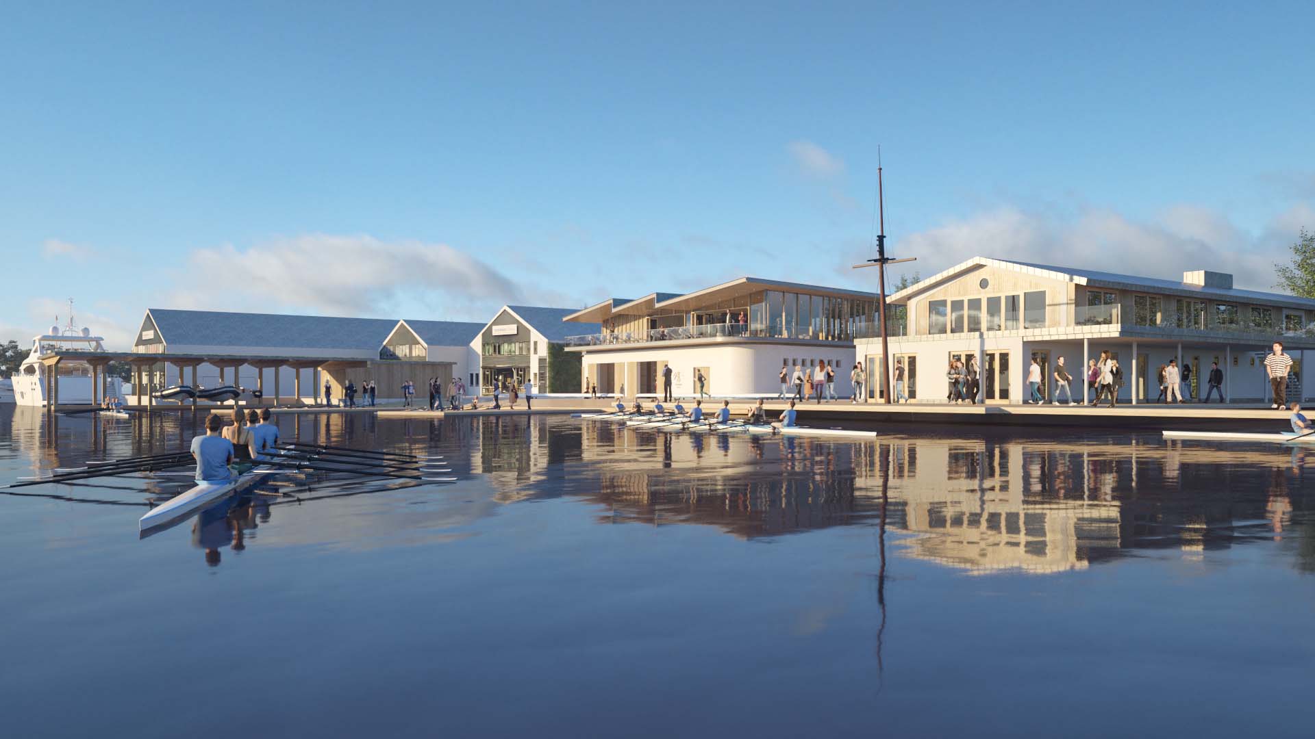 为Muiden的皇家荷兰帆船和划船俱乐部设计划船俱乐部新建筑丨VOCUS-7