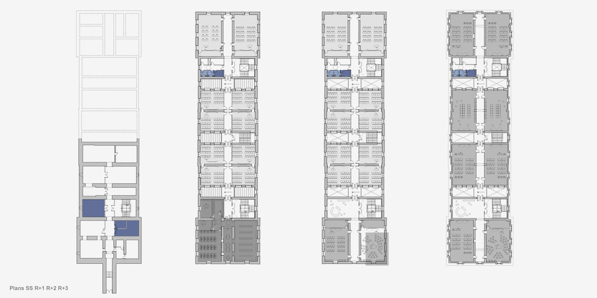 Caserne d'Aurelle改造为学院项目丨法国马赛丨CoCo architecture等多家机构-4