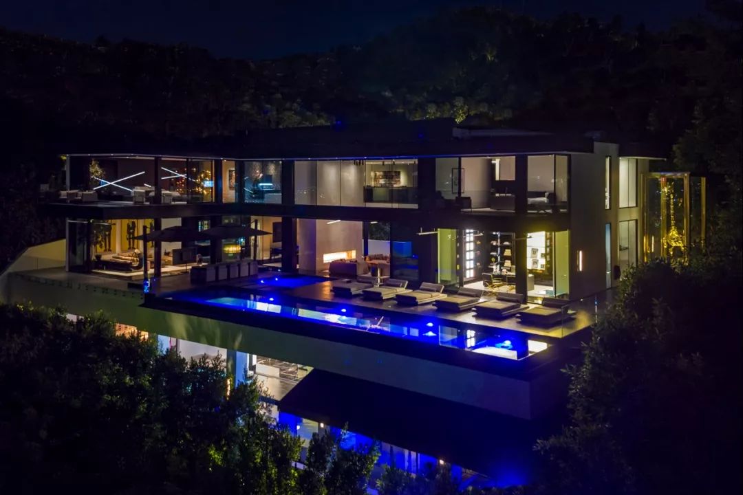 洛杉矶亿元豪宅，精致细节展现高级黑奢华风-30