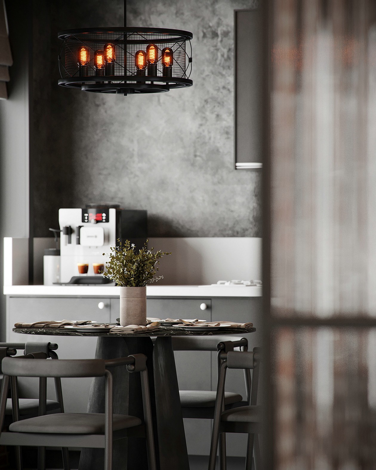 工业风小空间公寓设计-6