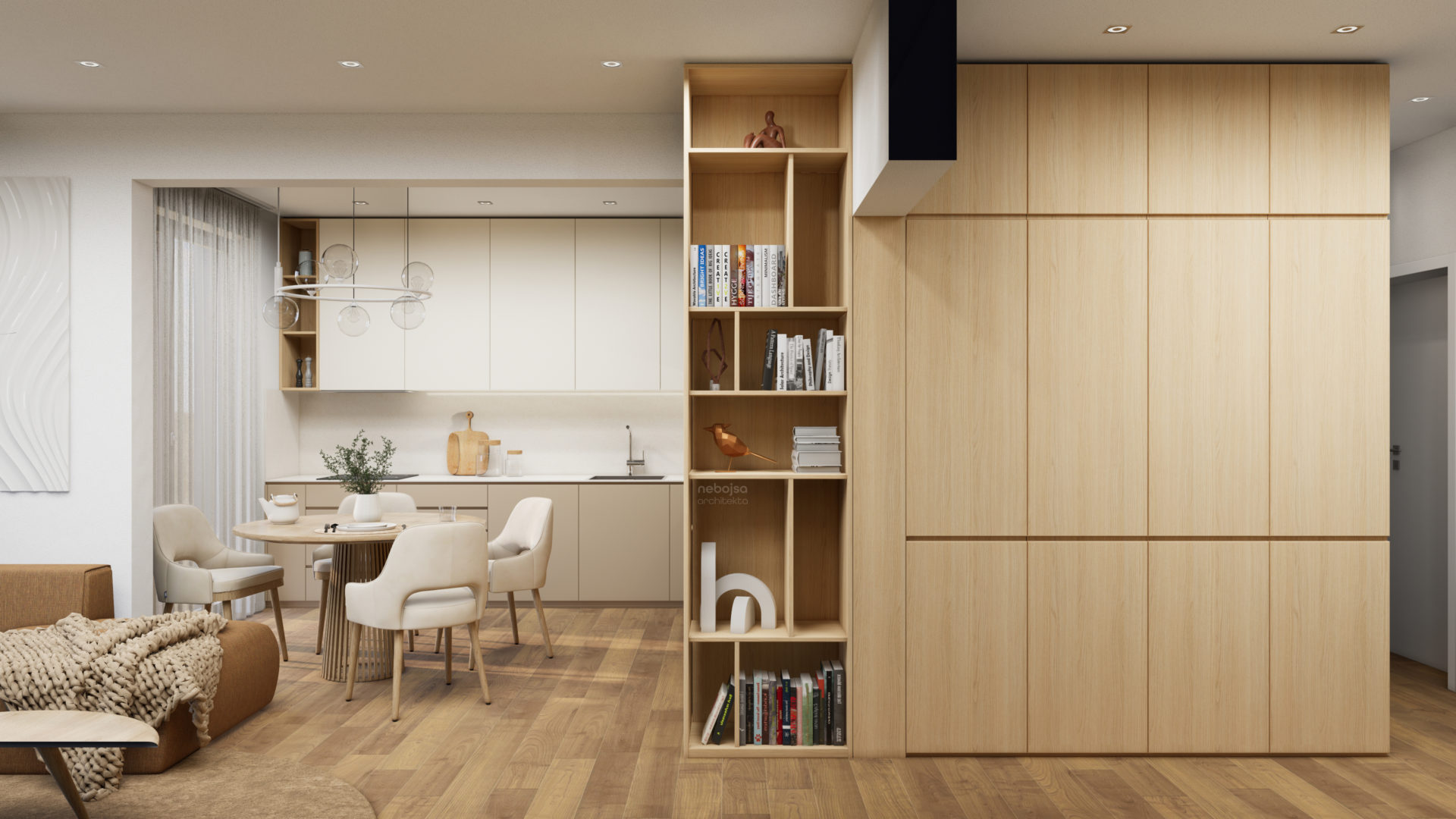 Flat visualization for a young couple | Nebojsa architekta-29
