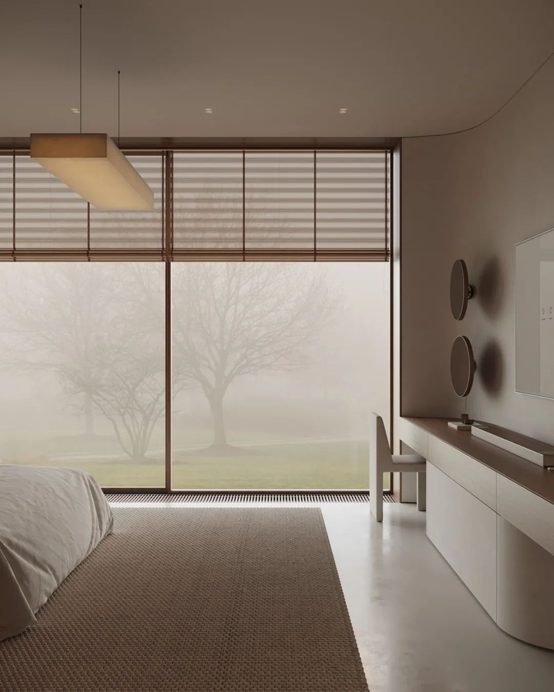 暖色调原木系奶油风极简设计丨HPISD-52