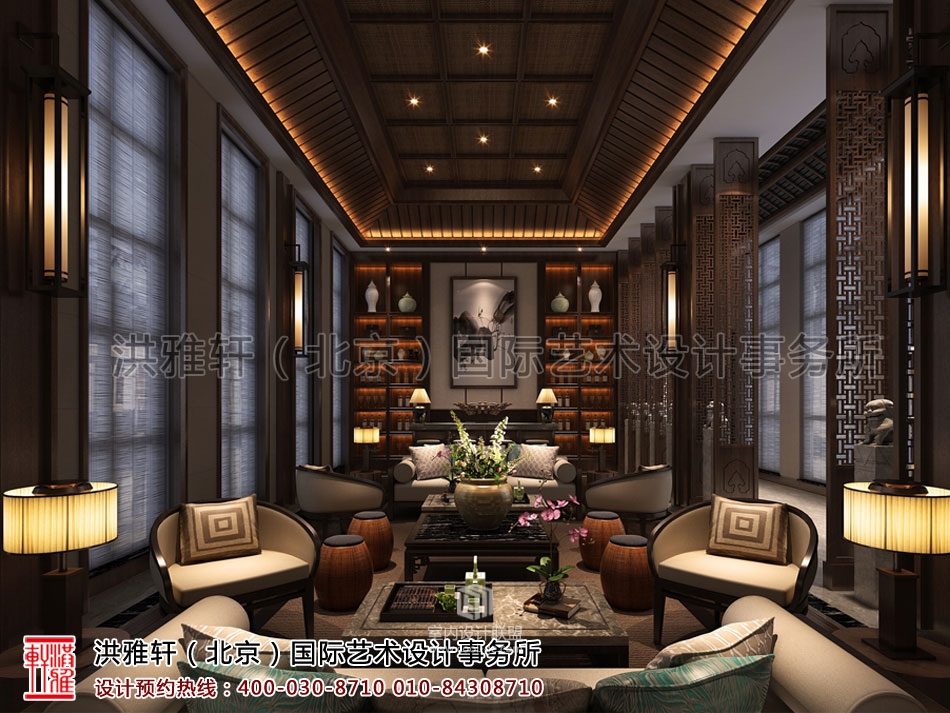 酒店餐厅新中式装修风格——低沉奢华，纸醉金迷-11