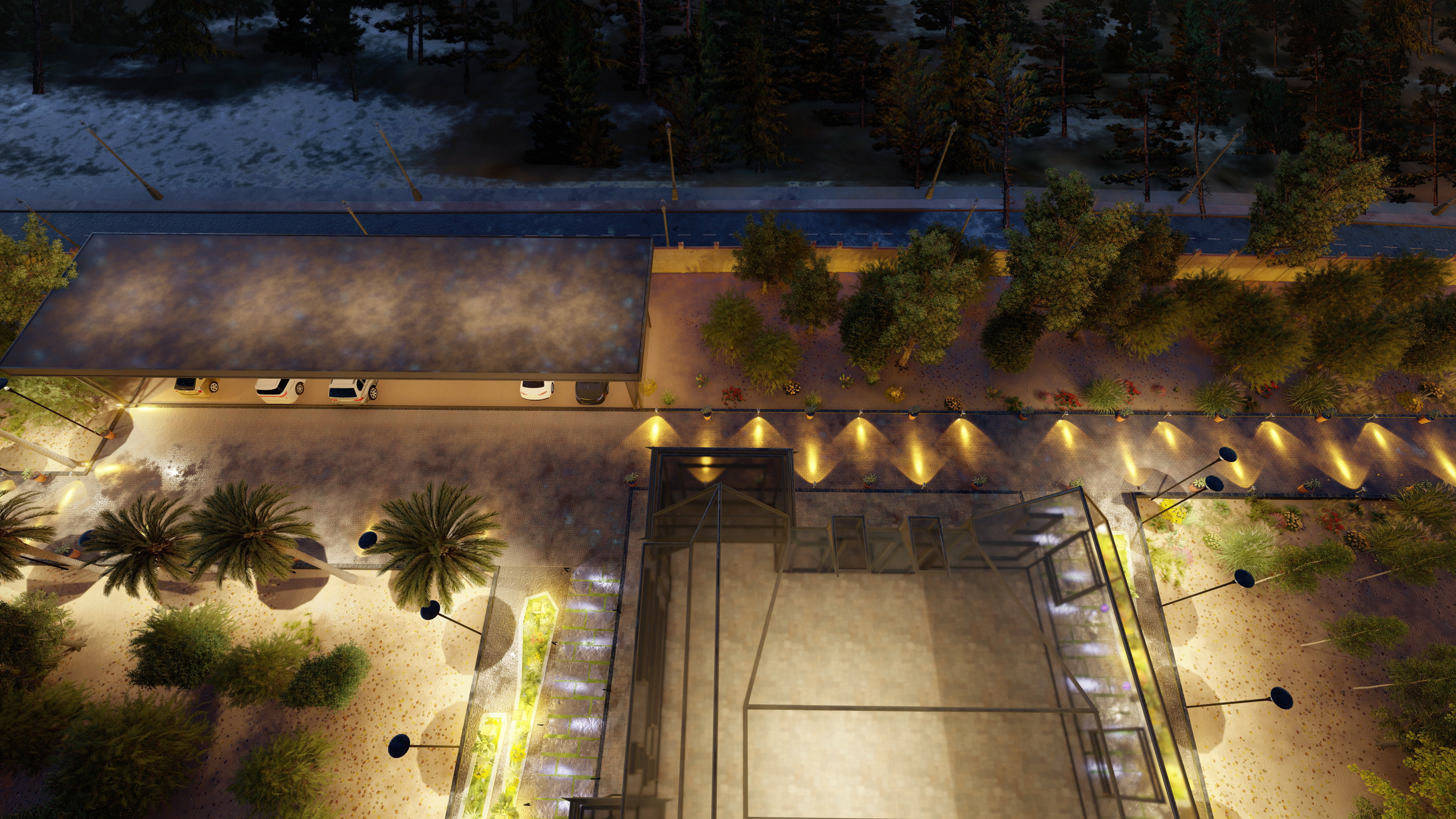 Farm 景观设计（夜景）-9