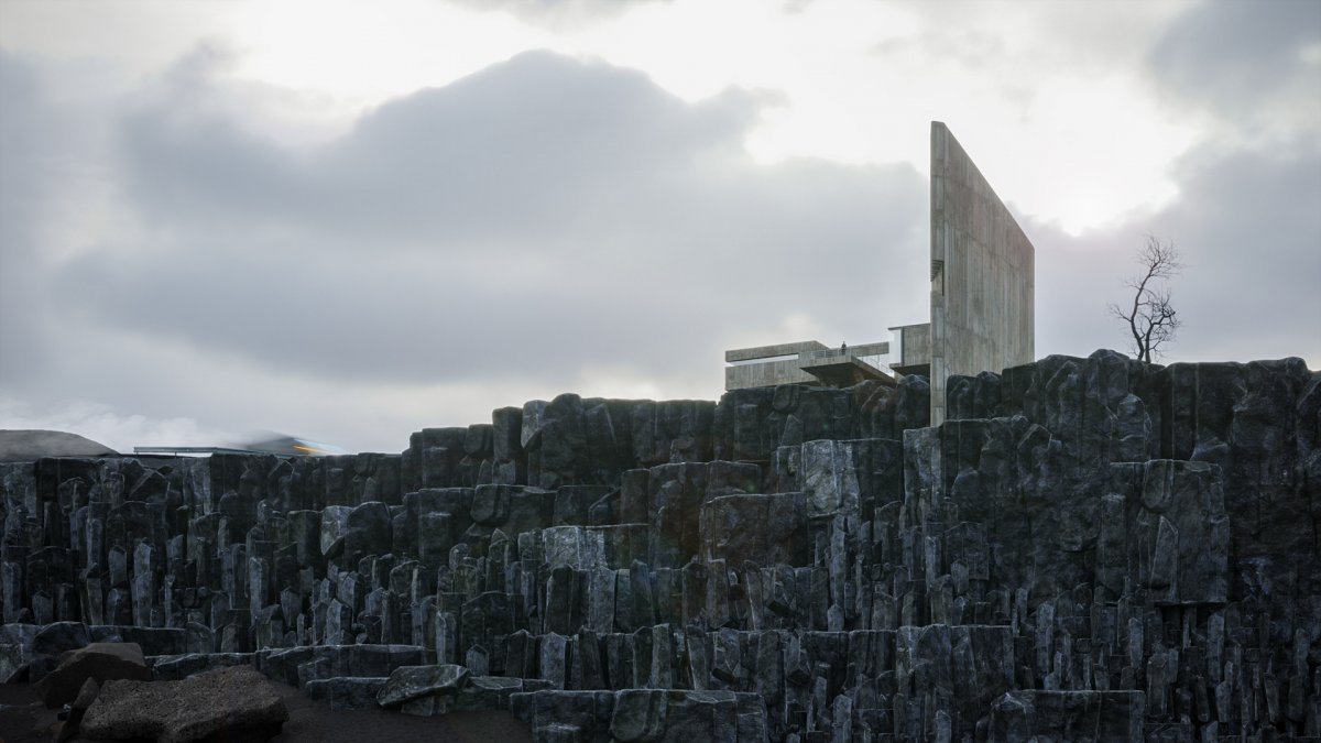 混凝土中的黑色沙滩 | 开罗设计师 Mahmoud Sherif 的创意之作-4