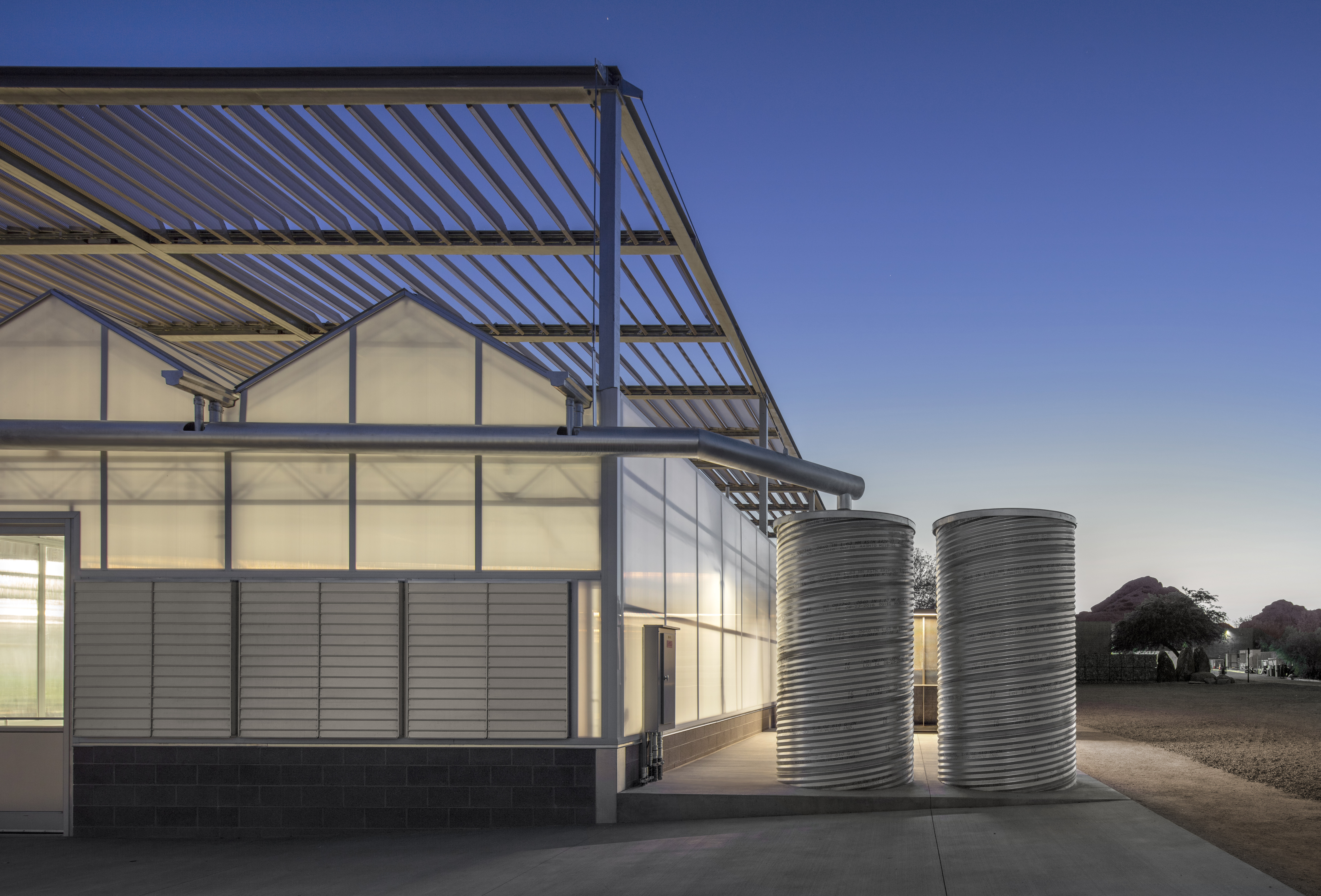 可持续发展的植物园温室中心-21