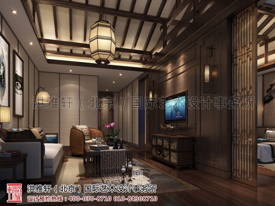 酒店餐厅新中式装修风格——低沉奢华,纸醉金迷-23