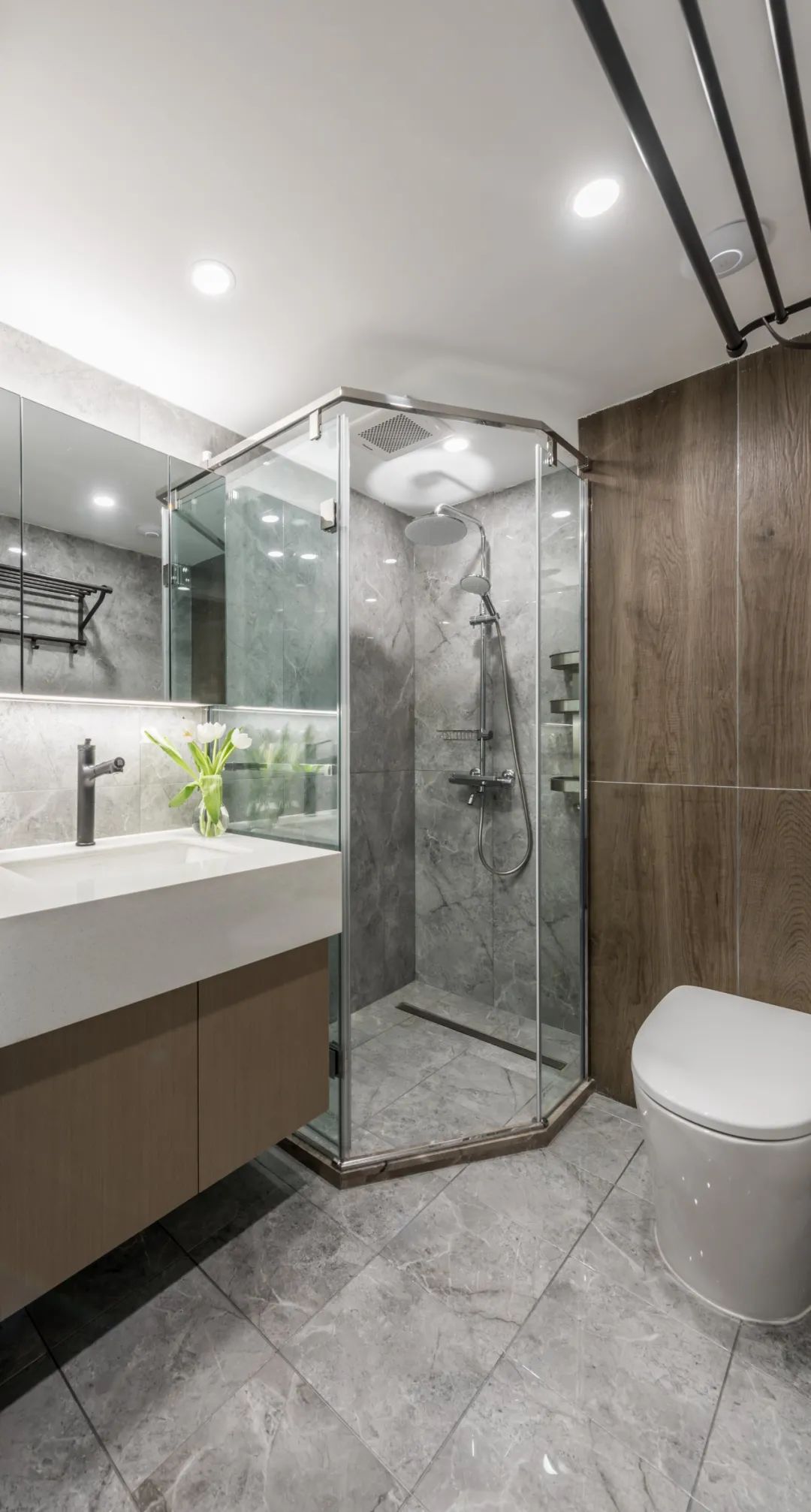 天津欣桃园 85㎡养老房,原木简约风的品质改造-60