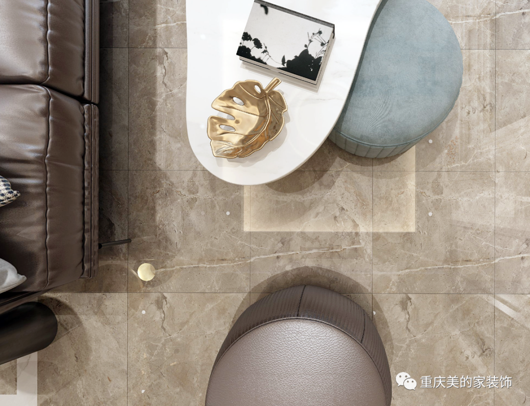 200㎡五口之家,现代简约轻奢生活-23