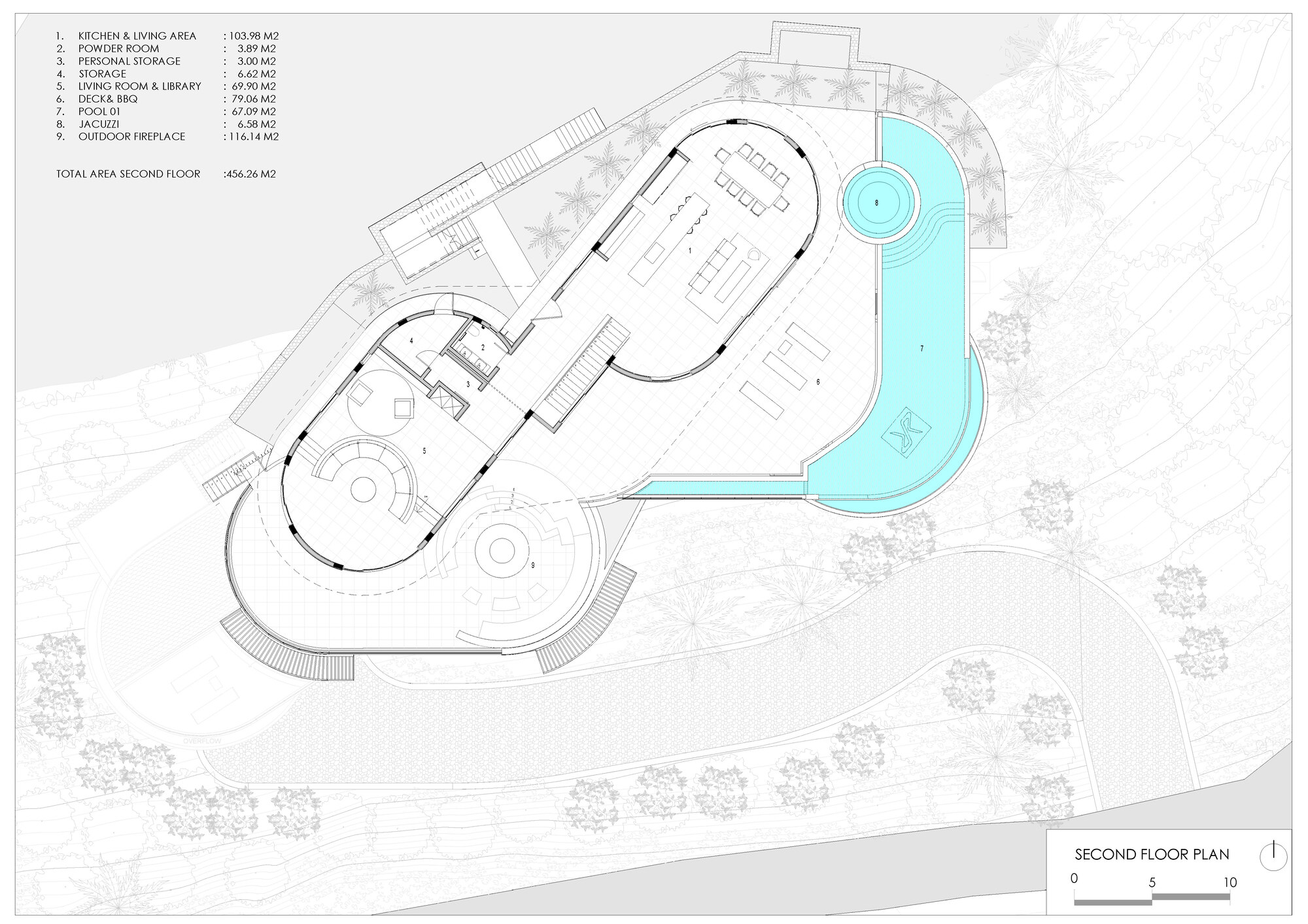 坡地别墅丨印度-48