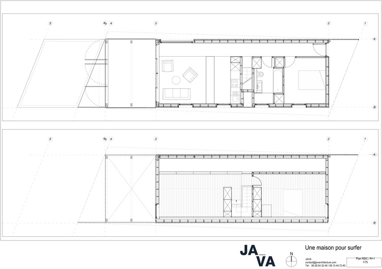 Java 建筑 · 环保冲浪家庭宅-49