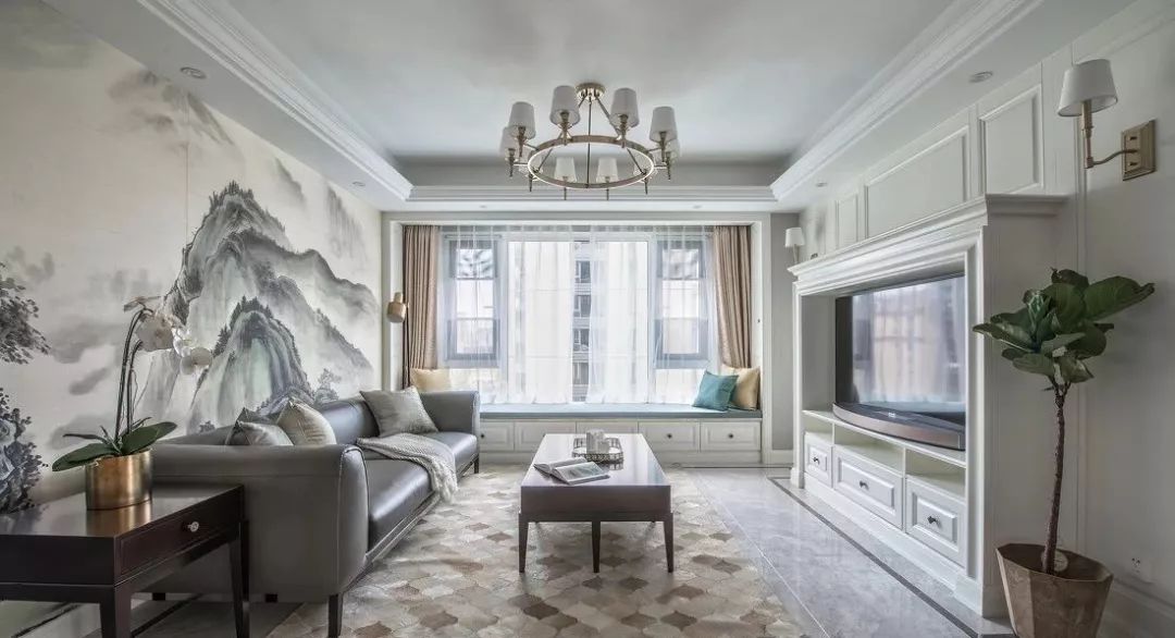 美式禅意混搭风，打造 156 平米四室两厅舒适空间-6