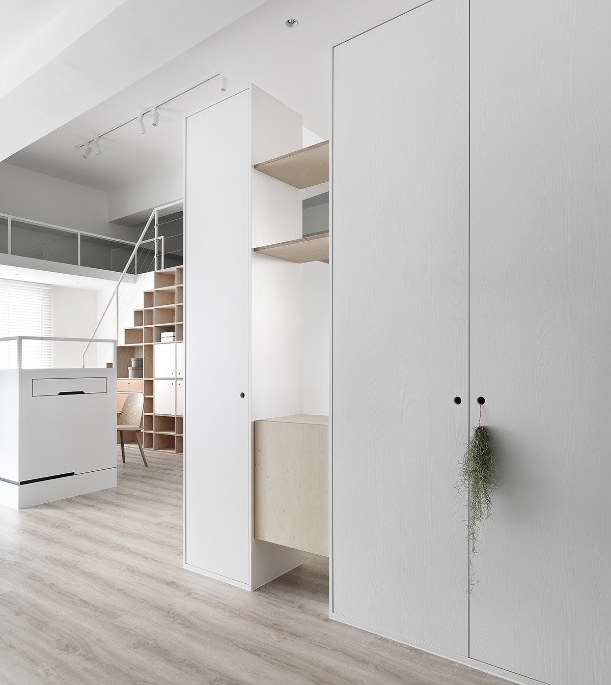 新澄设计 | 165m2 纯白空气感亲子宅，纯粹的生活本质！-12