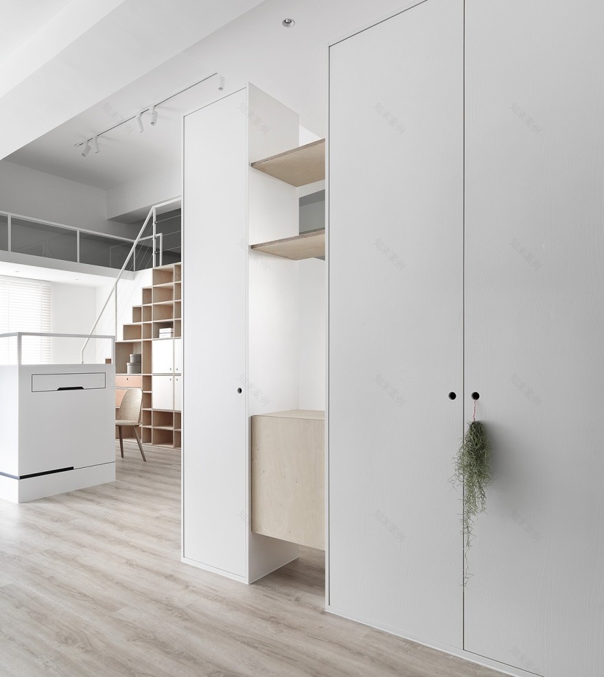 新澄设计 | 165m2 纯白空气感亲子宅,纯粹的生活本质!-12