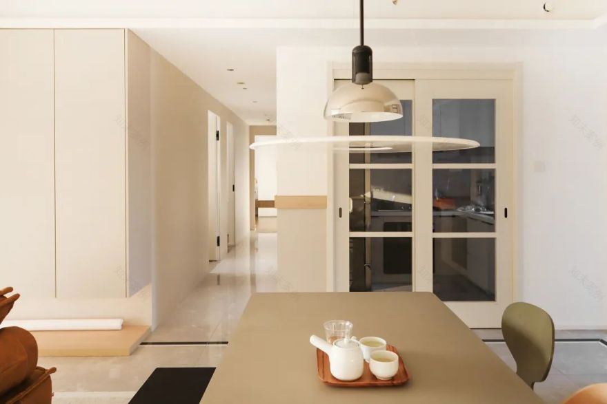 武汉98㎡奶油色家居丨中国武汉丨武汉小小空间事务所-47