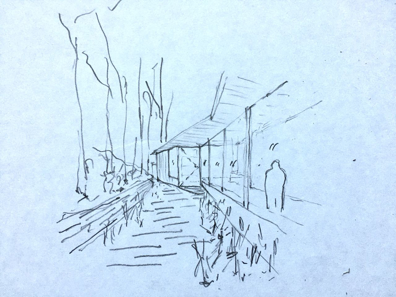 智利湖边 Y 型别墅-77