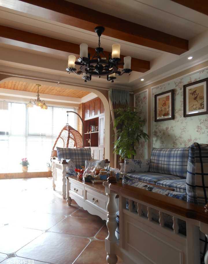 中央大道田园美式混搭设计-48