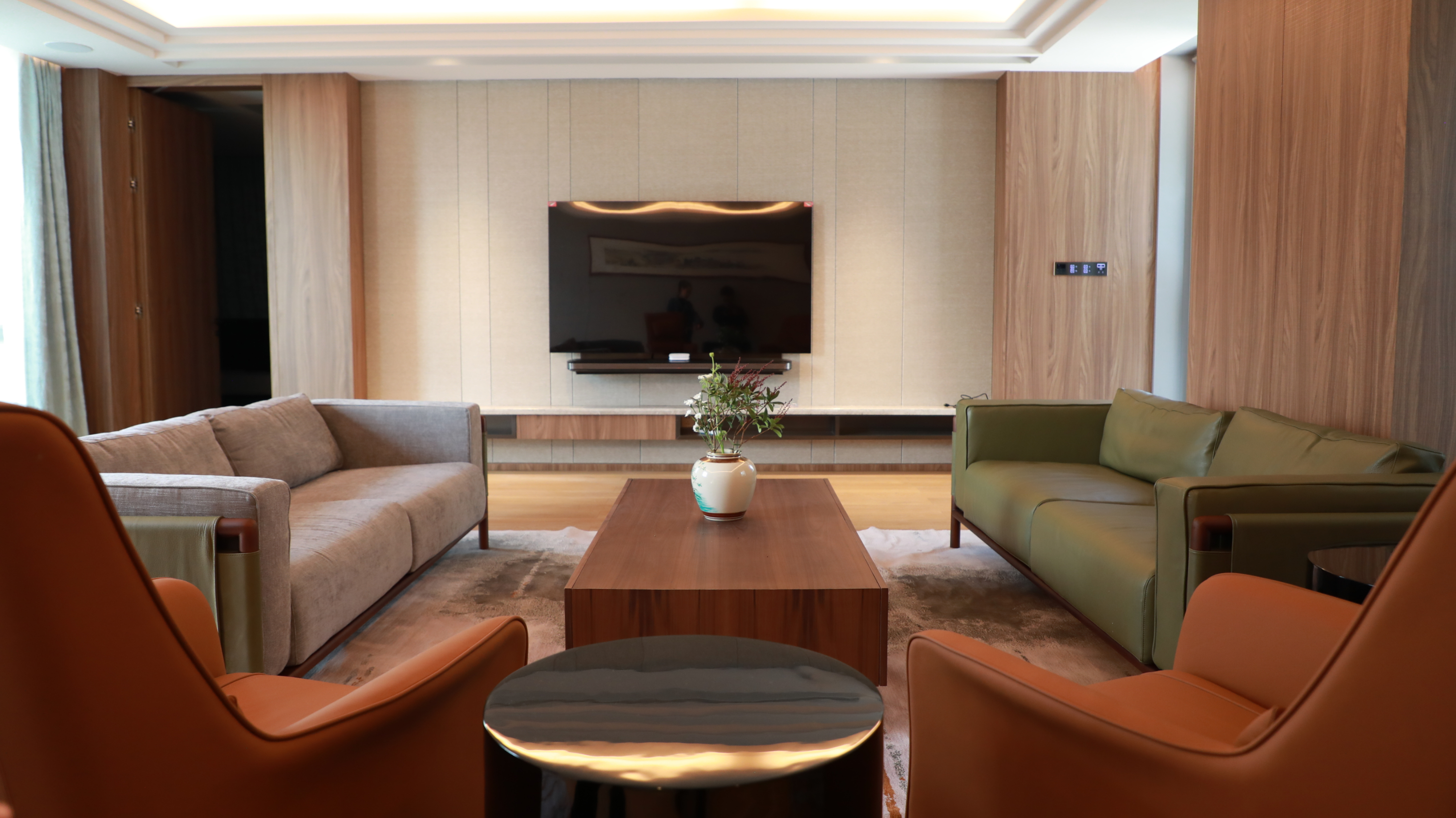 照明设计传递企业温度 | 讯美会所灯光设计-5