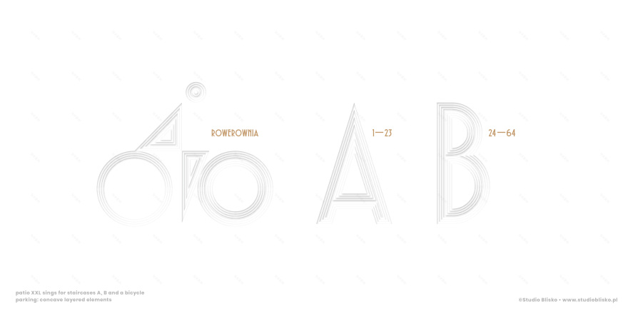 Lazienki Park Residence 导视系统设计丨波兰华沙丨Studio Blisko-84