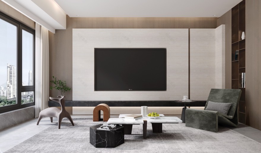 现代大平层设计新作-7