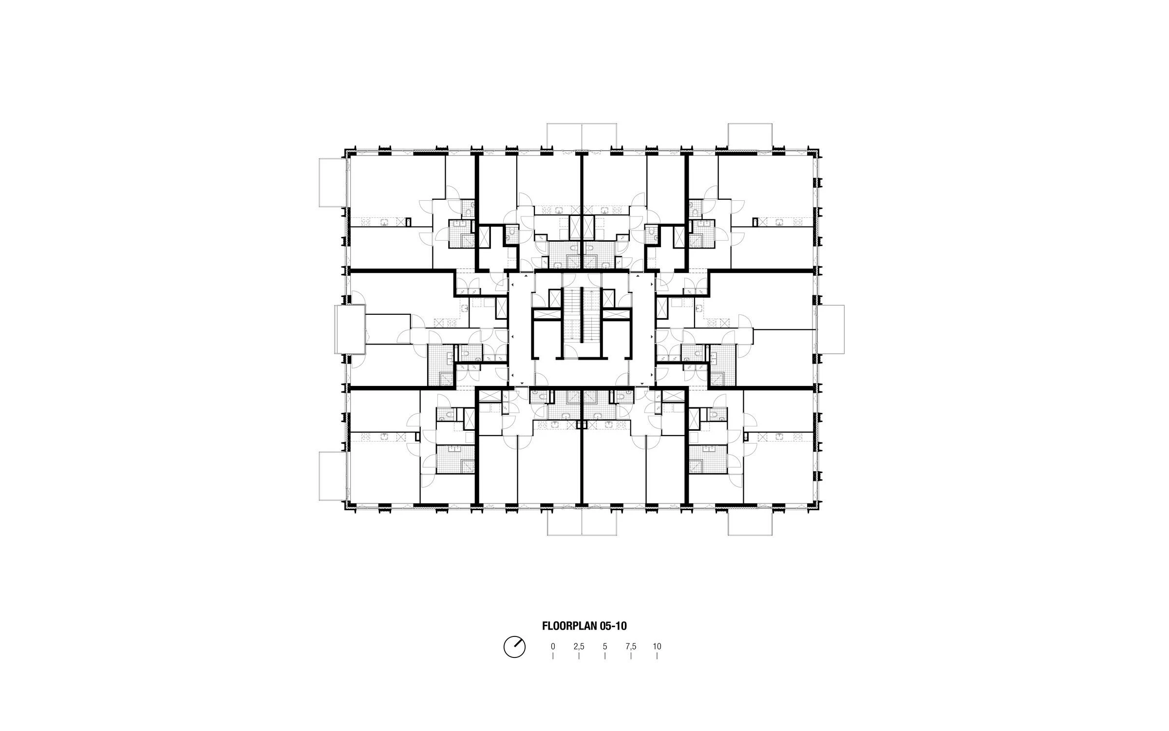 Nova 住宅塔楼丨荷兰海牙丨TconcepT-26