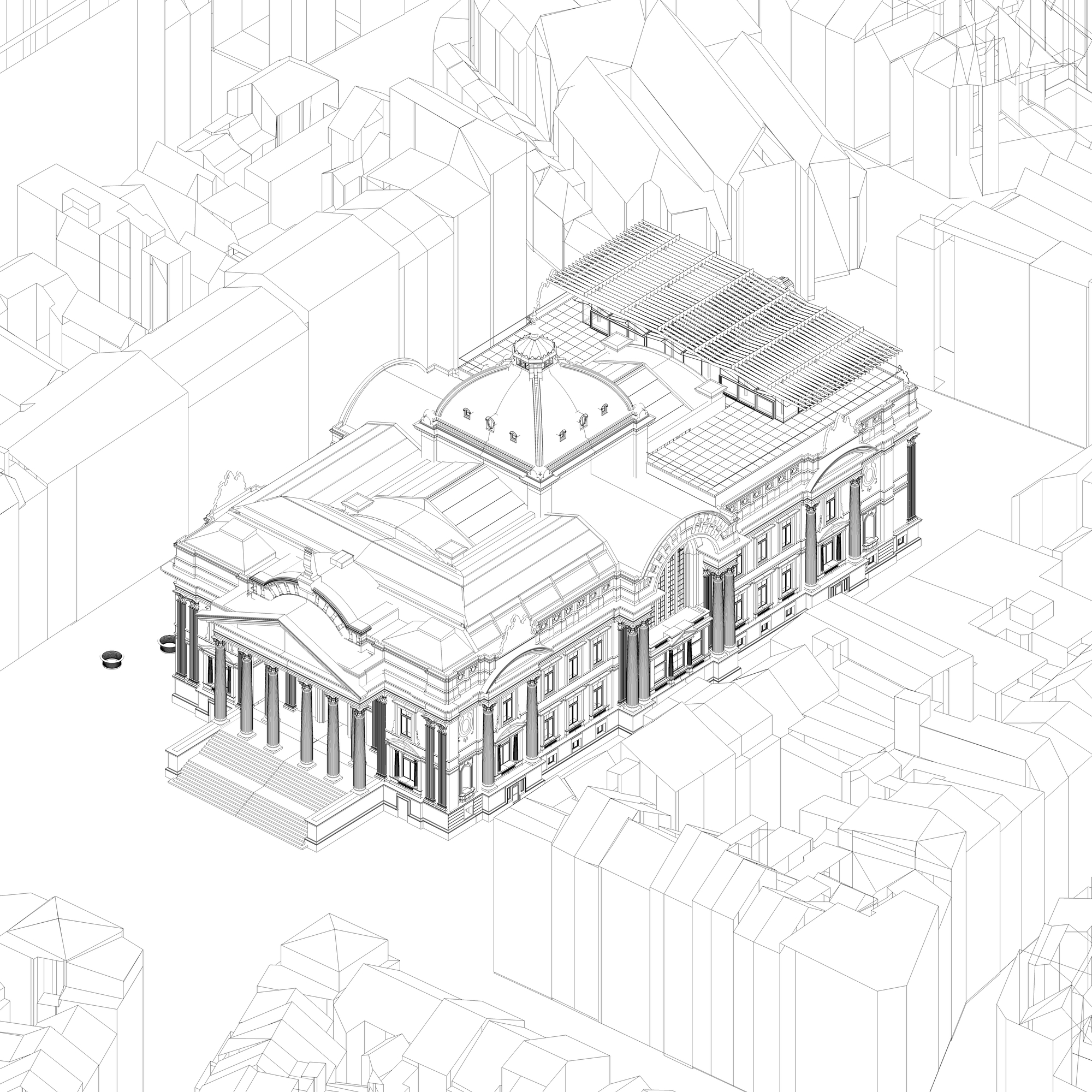 BeursBourse 公共建筑丨比利时-32