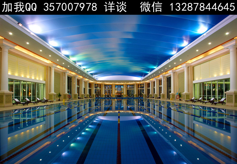 游泳馆设计案例效果图2-7