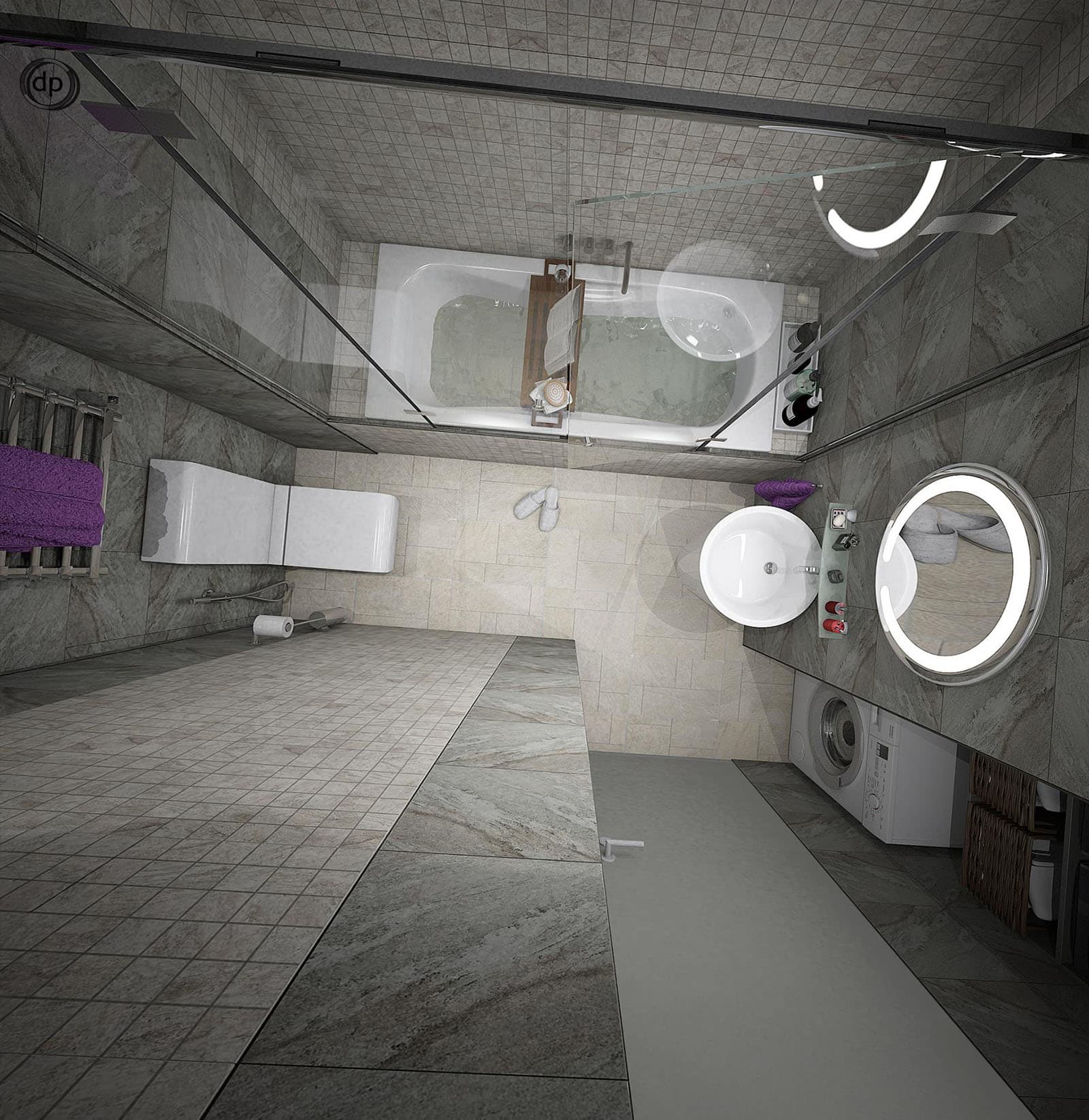 ЖК «Новое Тушино» 45平公寓室内设计丨俄罗斯莫斯科丨Diana-42