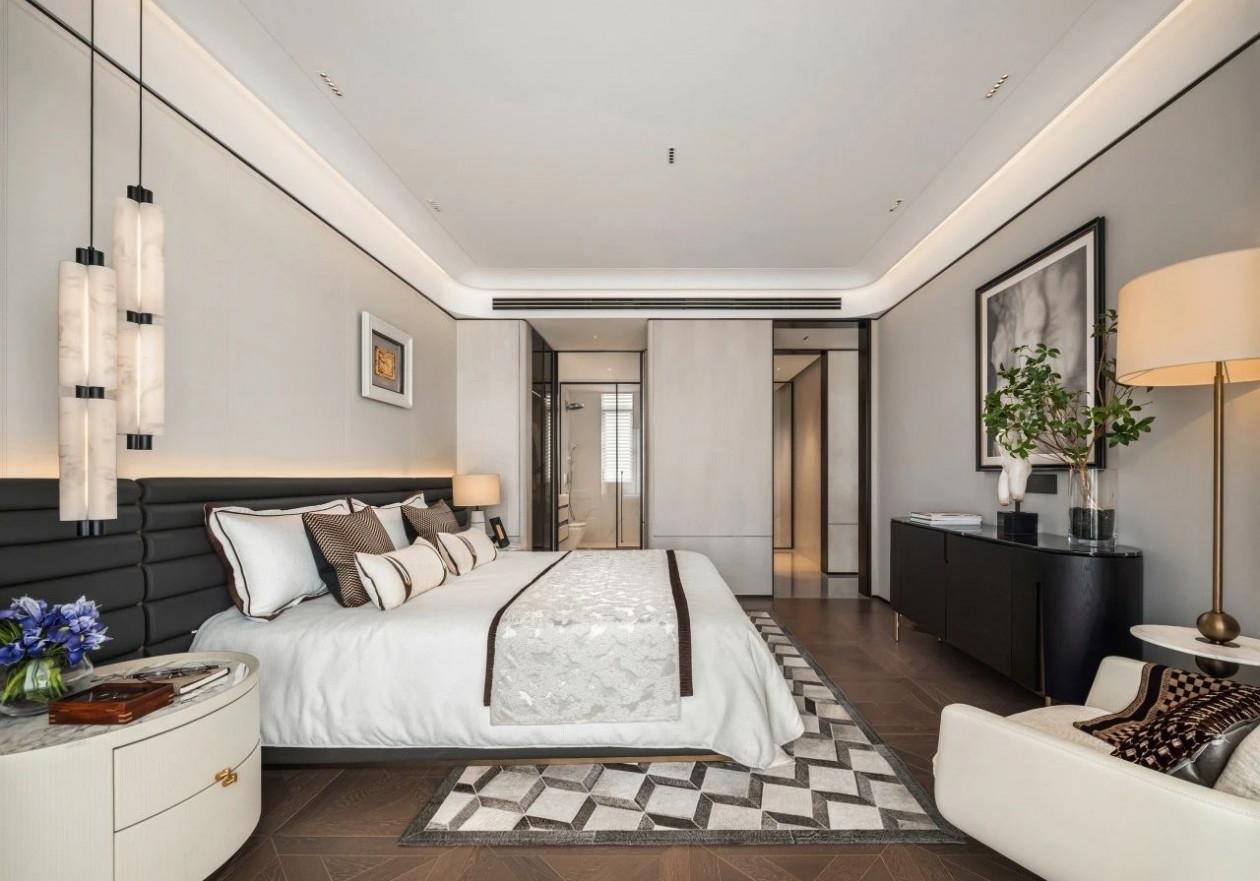 南宁轨道C11大平层344㎡丨中国南宁丨李益中空间设计-24