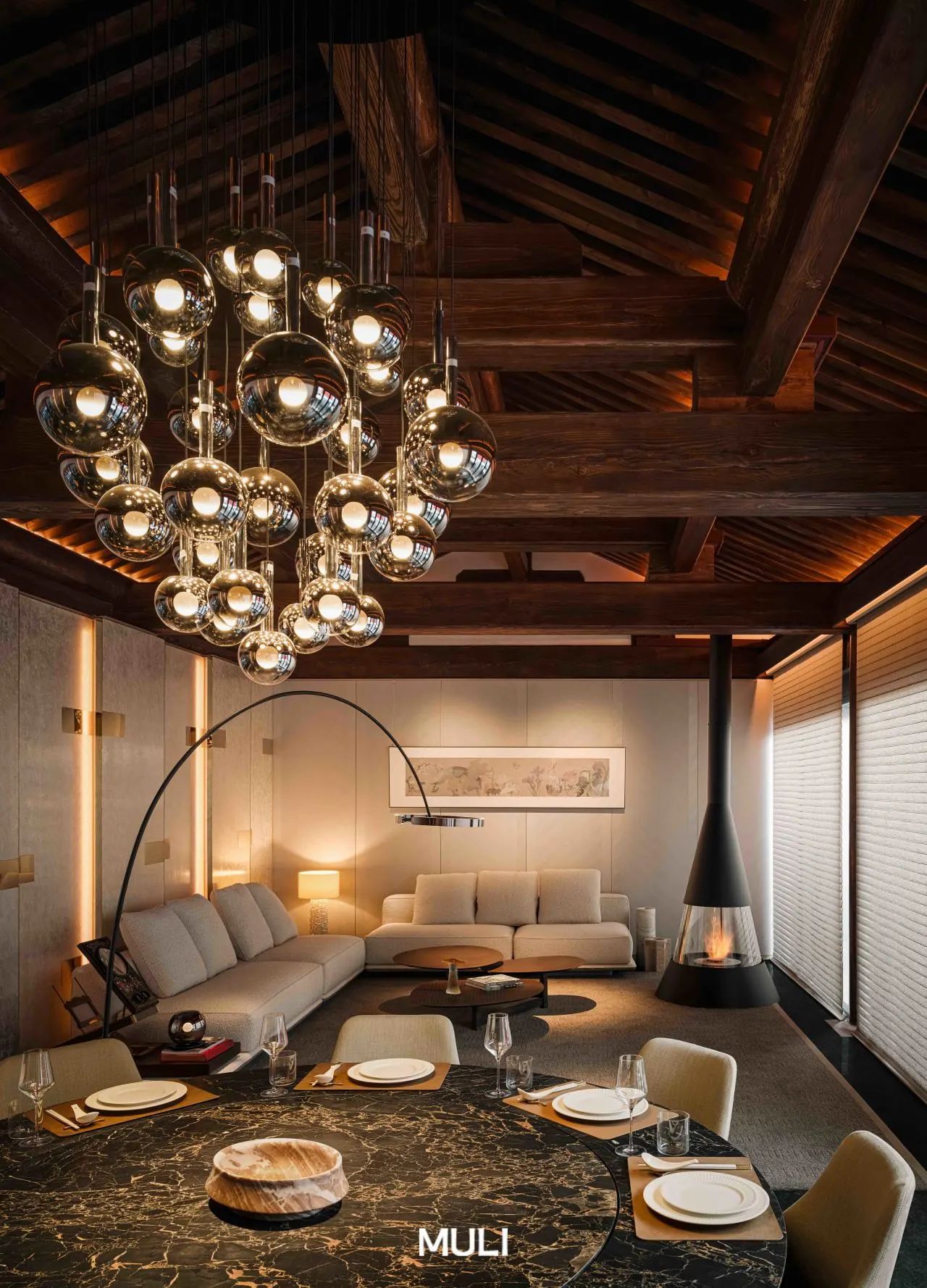 木里木外展厅:故宫·源邸丨中国深圳丨雅布  普歇尔伯格（Yabu Pushelberg）-36