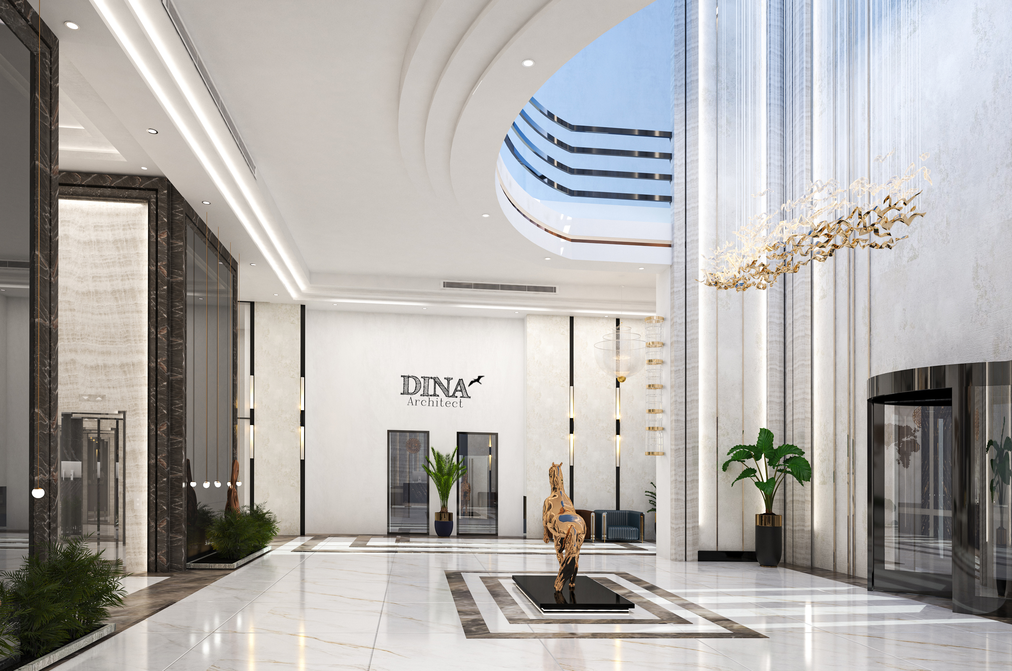 吉达万豪酒店丨Almamlka design-9